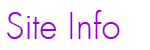 site legal info